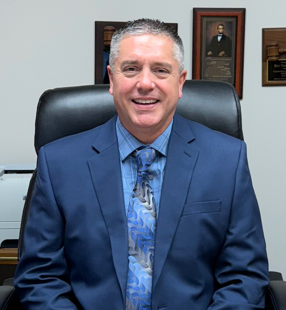 Ben Timmermann smiling for the camera