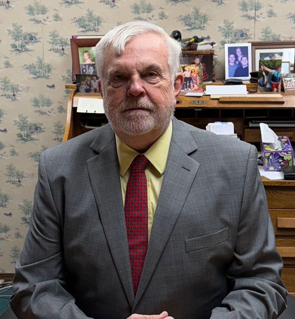 Dale Timmermann smiling for the camera