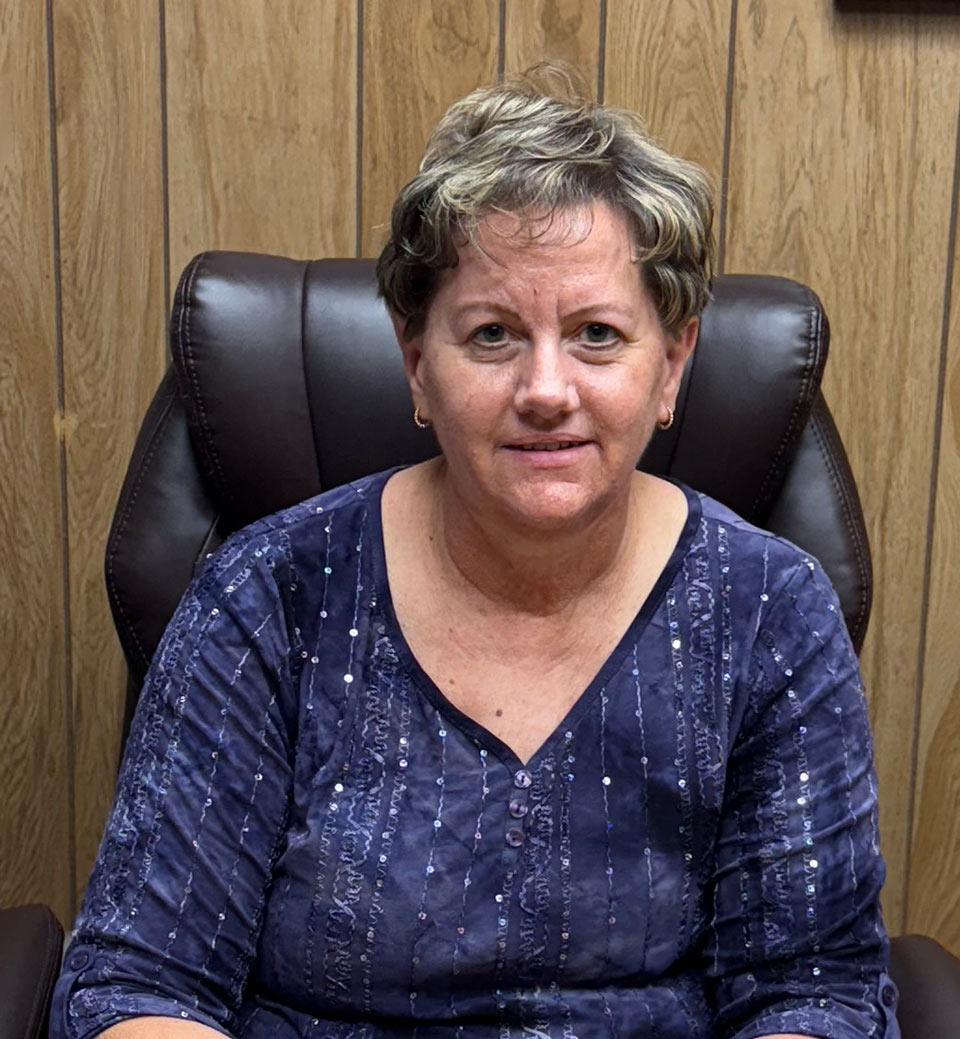 Tricia Elam smiling for the camera