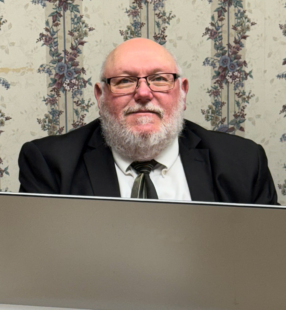 William Hoyle smiling for the camera